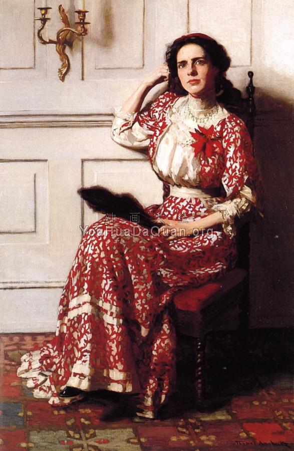 Portrait of Rebecca H Whelan - 托马斯·波洛克·安舒茨